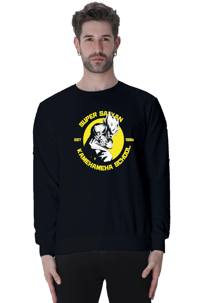 STYLUSTURE ~ Dragon Ball Super Saiyan Kamehameha School (Sweatshirt)