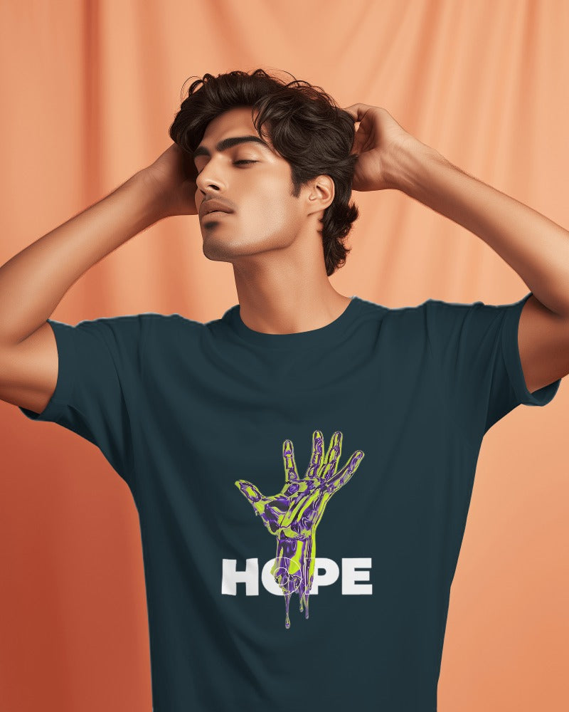 STYLUSTURE ~ HOPE hand (oversized T-shirt)