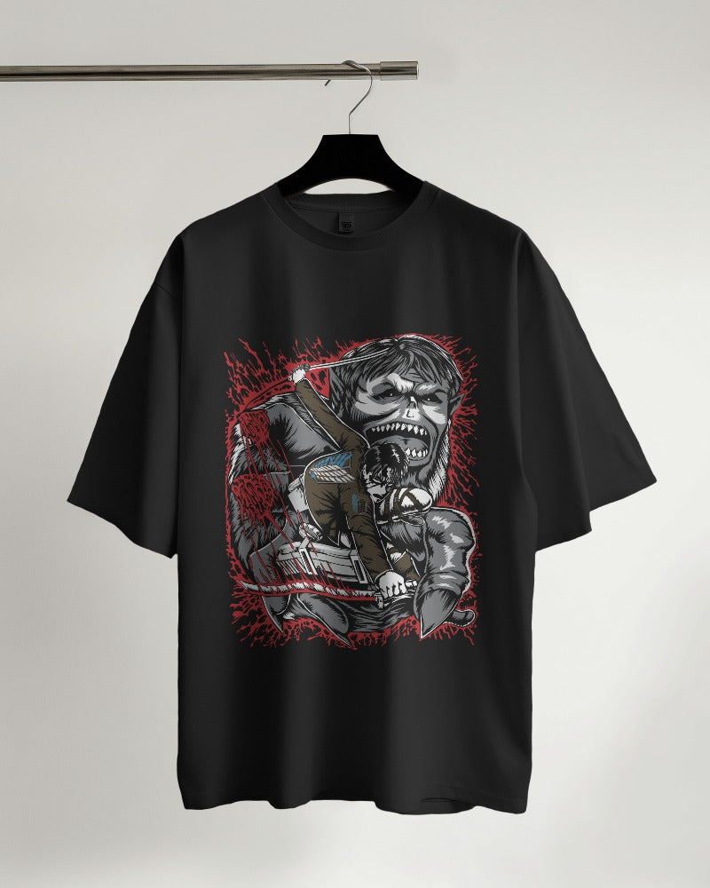 STYLUSTURE ~ Attack On Titan (Oversized T-Shirt)