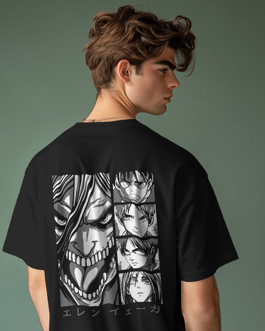 STYLUSTURE ~ Attack On Titan (Oversized T-Shirt)